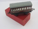 Postwar Hornby Gauge 0 LMS No1 Passenger Coach Boxed