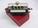 Postwar Hornby Gauge 0 "Esso" Tank Wagon Boxed