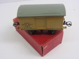 Postwar Hornby Gauge 0 LMS No1 Insul Meat Van Boxed