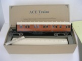 Ace Trains Gauge 0 C/6 LNER Sleepers Articulated Coach Set