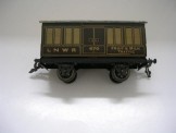 Rare Carette Gauge 0 LNWR Fruit and Milk Traffic Van