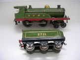 Very Rare Hornby Gauge 0 NORD Green 2711 Locomotive and Tender