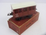 Postwar Hornby Gauge 0 NE No1 Cattle Truck Boxed