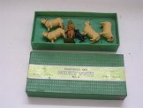 Post War Dinky Toys No 6 Shepherd Set