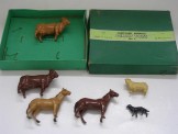 Post War Dinky Toys No 2 Farmyard Animals