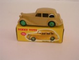 Dinky Toys 151 Truimph 1800 Saloon Light Tan with Green Hubs, Boxed