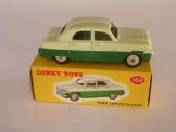 Dinky Toys 162 Ford Zephyr Saloon Cream Upper / Green Lower, Boxed