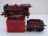 Hornby Gauge 0 Clockwork LMS Maroon No 1 Special Locomotive and Tender 8712 Locomotive, Boxed