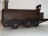 French 2 1/2'' Gauge Clockwork Floor Train