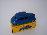 Dinky Toys 152 Austin Devon Saloon.  Dark Blue with Light Blue hubs, Boxed