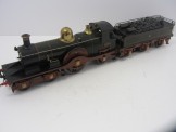 Scratch Built Gauge One 12v DC GWR 4-2-2 Single Locomotive and Tender 3046 "Lord of the Isles"
