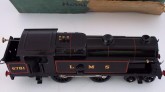 Rare Hornby Gauge 0 6 Volt Electric LMS Black 4-4-2 Tank Locomotive 6781, Boxed