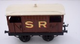 Early Hornby Gauge 0 SR Brake Van