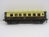 Early Hornby Gauge 0 Fleche D'Or (Golden Arrow) Bogie Coach