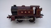 Rare Hornby Gauge 0 Export 20 Volt SAR/SAS Maroon E120 Tank Locomotive