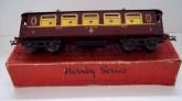 Hornby Gauge 0 LMS No 2 Saloon Coach, Boxed