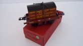 Hornby Post War Gauge 0 NE Flat Truck with Container, Boxed