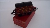 Hornby Post War Gauge 0 LMS Flat Truck with Furniture Container, Boxed