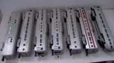 7 Lionel Lines Silver Series Passenger Coaches