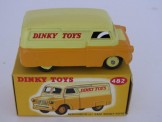 Dinky Toys 482 Bedford 10 cwt Van.  ''Dinky Toys'' orange and yellow.