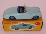 Dinky Toys 101 Sunbeam Alpine Sports.  Turquoise, Boxed