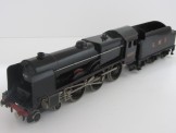Bassett-Lowke Gauge 0 12v DC Electric LMS Black "Royal Scot" Locomotive and Tender