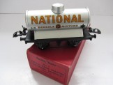 Post War Hornby Gauge 0 No 1 'National Benzole' Tank Wagon, Boxed