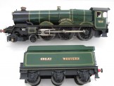 Rare Hunt for Bassett-Lowke Gauge 0 12 Volt DC Electric GWR 4-6-0 'King John' Locomotive & Tender