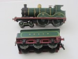 Professionally Scratch Built by Keith Murray Gauge 0 12v DC 3-rail SE&CR "D" Class 4-4-0 Locomotive and Tender 738
