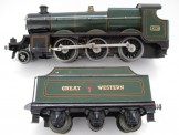 Bassett-Lowke Gauge 0 12 Volt DC Electric GWR 2-6-0 Mogul Locomotive & Tender