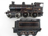 Very rare Marklin Gauge 0 Live Steam LNWR 4-4-0 'George The Fifth' Locomotive & Tender