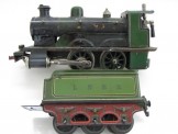 Marklin Gauge 0 Live Steam LNER Green 0-4-0 Locomotive & Tender