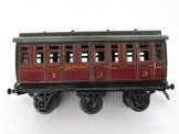 Rare Carette Gauge 0 Midland 6 Wheeled Clemenson Clerestory Roof First Third Passenger Coach