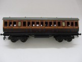 Very rare Carette Gauge 0 LSWR First Third Bogie Coach