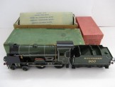 Hornby Gauge 0 20 Volt Electric Southern 4-4-0 ''Eton'' Locomotive & Tender, Boxed