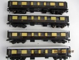 4 x Trix H0 Gauge Pullman Coaches