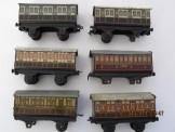 6 x Various Bing Table Top Coaches