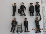 7 x Various railway staff