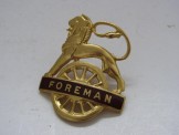 Foremans Cap Badge