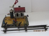 Made in Germany Gauge 0 Clockwork Crossing Gate with Operating Hut etc