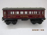 Marklin Gauge 0 Miltropa Schlafwagen Bogie Coach with Lifting Roof 17530