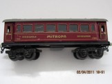 Marklin Gauge 0 Miltropa Speisewagen Bogie Coach with Lifting Roof 17520