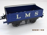Hornby Gauge 0 Blue LMS 'B' Type Open Wagon