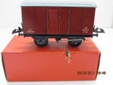 Post War Hornby Gauge 0 No 50 Goods Van, Boxed