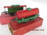 Hornby Gauge 0 American Tank Wagon and Caboose.  Both Boxed