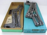 Pair of Hornby Gauge 0 EPR2/EPL2 Electric Solid Base Points, Boxed