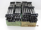 2 x 12 Hornby Gauge 0 Electric EB1 Straight Rails,Boxed