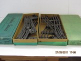 Hornby Gauge 0 Pair of Solid Base LH and RH Electric Points and Pair of LH and RH Electric Parallel Points, Boxed