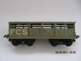 Rare Hornby Gauge 0 Export FCS No 2 Cattle Truck