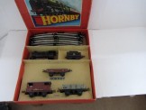 Hornby Gauge 0 Post War Clockwork BR No 50 Goods Set, Boxed